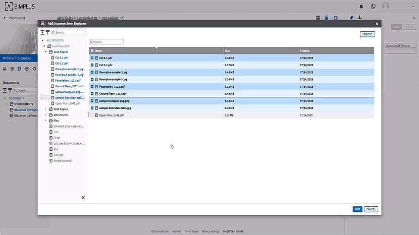 ALLPLAN-Bluebeam Bağlantı Uzantısı