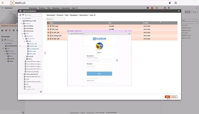 ALLPLAN - Bluebeam Bağlantısı