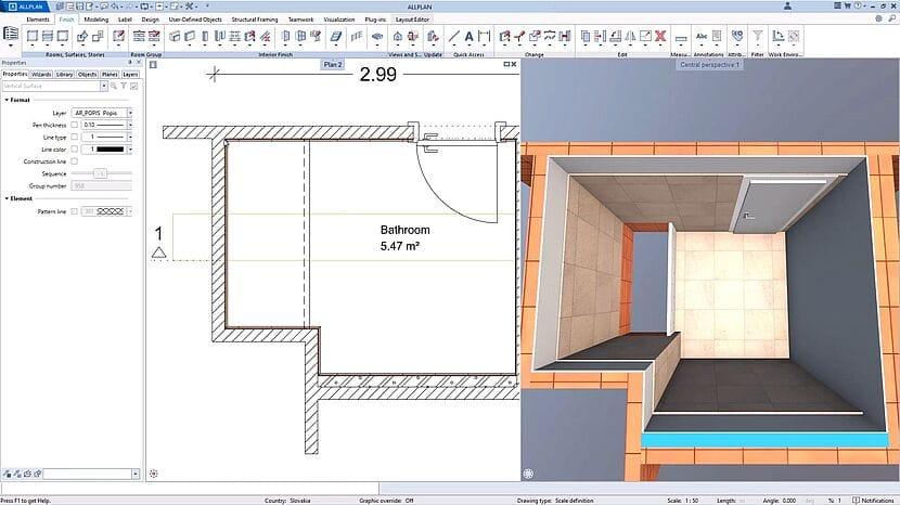 BIM'e Uyumlu Oda ve Kaplama Detaylandırması